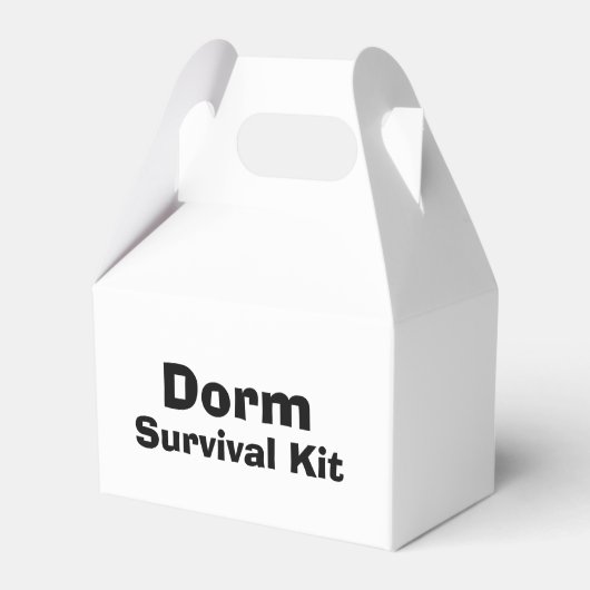 Ballotins Boîte de kit de survie "Dorm" (Verso)