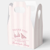 Ballotins Boîte de lingerie rose pour enterrement de vie de  (Ouvrir)