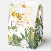 Ballotins Boîte de mariage botanique (Ouvert)