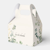 Ballotins Boîte de mariage en eucalyptus (Arrière)