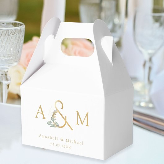 Ballotins Boîte de Mariage Eucalyptus Ampersand