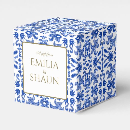 Ballotins Boîte de mariage méditerranéenne (Verso)