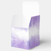 Ballotins Boîte de mariage violet moderne violet (Ouvert)