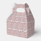 Ballotins Boîte de Noël Gable Favor (Arrière)