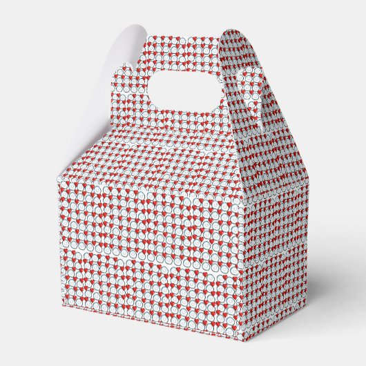 Ballotins Boîte de Noël Gable Favor (Verso)