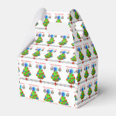 Ballotins Boîte de Noël Gable Favor (Arrière)
