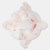 Ballotins Boîte de panier rose clair (Déplié)