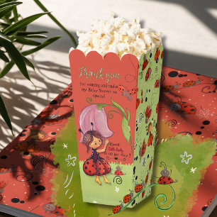 Ballotins Boîte de pop-corn de jardin Sweet Little Lady Lady