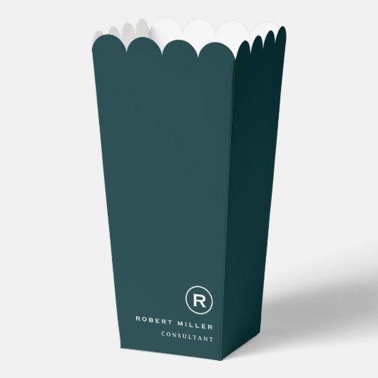 Ballotins Boîte de pop-corn professionnelle simple pour cade (Recto)