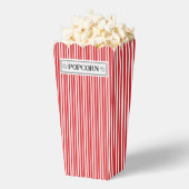 Ballotins Boîte de pop-corn rayée rouge et blanc (Sauté)