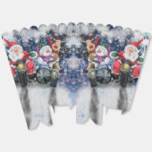 Ballotins Boîte de Popcorn de Noël (Déplié)