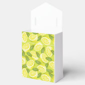 Ballotins Boîte de préférence citron jaune (Ouvert)