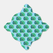 Ballotins Boîte de préférence de la fête de paon (Déplié)