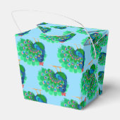 Ballotins Boîte de préférence de la fête de paon (Arrière)