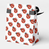 Ballotins Boîte de préférence de la fête des Ladybugs rouges (Arrière)
