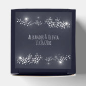 Ballotins Boîte de préférence de mariage lumière étoile (Haut)