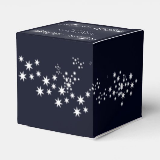 Ballotins Boîte de préférence de mariage lumière étoile (Arrière)
