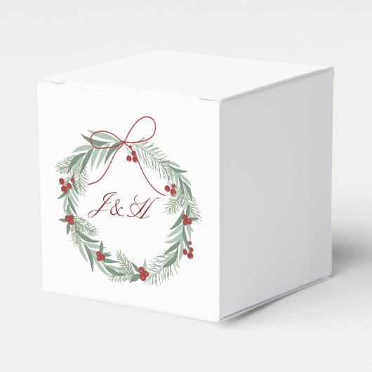 Ballotins Boîte de préférence de mariage personnalisée (Verso)