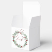 Ballotins Boîte de préférence de mariage personnalisée (Ouvert)