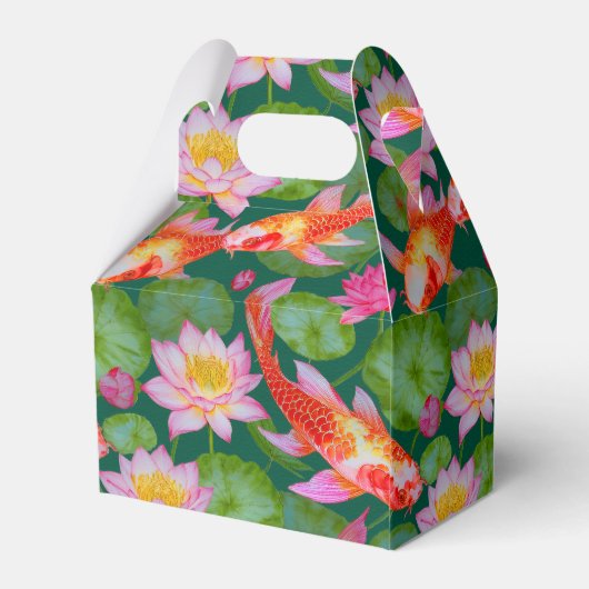 Ballotins boîte de préférence du parti motif japonais (Arrière)