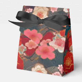 Ballotins boîte de préférence du parti motif japonais