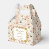 Ballotins Boîte de préférence Noir Noir Romantique Blush ave (Verso)