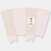 Ballotins Boîte de préférence Soie Personalisée (Déplié)