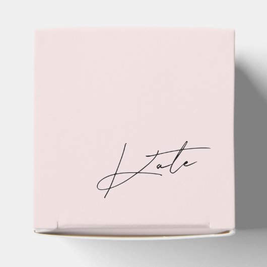 Ballotins Boîte de proposition pour la femme de chambre rose (Haut)