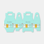 Ballotins Boîte de réception Couple Chat Cute - Ballotin per (Déplié)