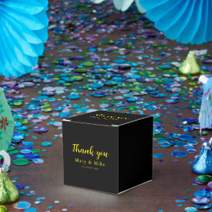 Ballotins Boîte de Remerciement Classique 2x2x2 pour Toute O