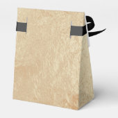 Ballotins Boîte de remerciement en or antique (Arrière)