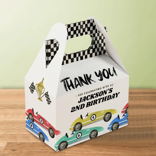 Ballotins Boîte de remerciement pour anniversaire de voiture