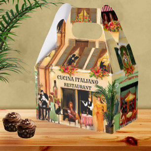 Ballotins Boîte de remerciement romantique italienne