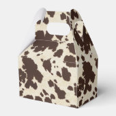 Ballotins Boîte de style à empreinte de main Brown et blanc (Verso)