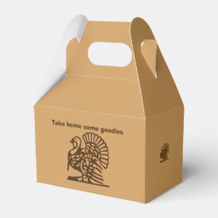 Ballotins Boîte de surplus "de la Turquie de thanksgiving"