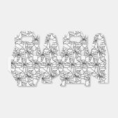 Ballotins Boîte de traitement de la fête d'Halloween (Déplié)