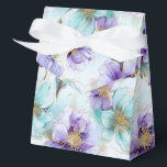 Ballotins Boîte de traitement de la partie d'impression flor<br><div class="desc">La boîte de fête est présentée avec un beau grand imprimé fleuri. Customisez cet objet ou achetez tel quel. Astuce : Ajoutez simplement vos bonnes friandises et ajoutez un ruban festif. Image sous licence</div>