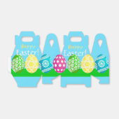 Ballotins Boîte de traitement de Pâques Hoppy (Déplié)