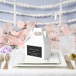 Ballotins Boîte de traitement de partie<br><div class="desc">La boîte de réception est affichée dans une élégante couleur noire et blanche. Customisez cet élément et modifiez l'exemple de texte sur le vôtre. Astuce : Ajoutez simplement vos bonnes friandises et ajoutez un ruban festif.</div>