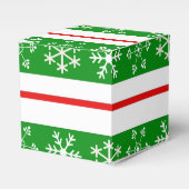 Ballotins Boîte de traitement des flocons de neige rouges et (Verso)