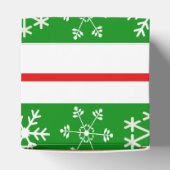 Ballotins Boîte de traitement des flocons de neige rouges et (Haut)