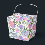Ballotins Boîte de traitement pour partie d'impression Hydra<br><div class="desc">La boîte de faveur de la fête est affichée avec une impression florale d'hydrangée. Customisez cet objet ou achetez tel quel. Astuce : Ajoutez simplement vos bonnes friandises et ajoutez un ruban festif.</div>
