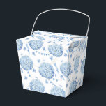 Ballotins Boîte de traitement pour partie d'impression Hydra<br><div class="desc">La boîte de faveur de la fête est affichée avec une impression florale d'hydrangée. Customisez cet objet ou achetez tel quel. Astuce : Ajoutez simplement vos bonnes friandises et ajoutez un ruban festif.</div>