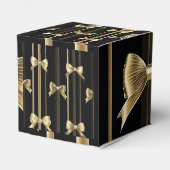 Ballotins Boîte Décorative Bow Or (Arrière)