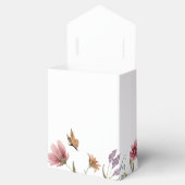 Ballotins Boîte fleur sauvage de mariage Favor (Ouvert)