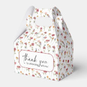 Ballotins Boîte fleur sauvage de mariage Favor (Arrière)