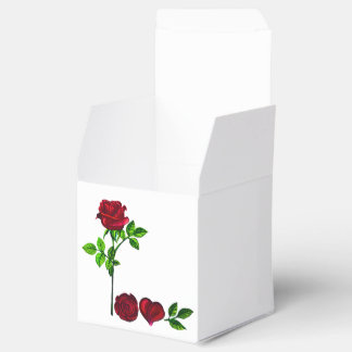 Ballotins Boîte LOVE Rose Favor – Art peinte à la main