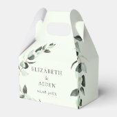 Ballotins Boîte Mariage Eucalyptus Geschenkschachtel (Verso)