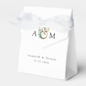 Ballotins Boîte Mariage Eucalyptus Geschenkschachtel (Verso)