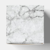 Ballotins Boîte moderne marbre mariage (Haut)